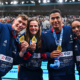 Exceptionnelle équipe de France, championne d'Europe du relais 4x100 m 4 nages mixte !