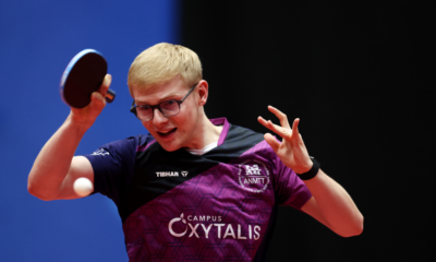 Félix Lebrun étrille Flavien Coton au premier tour du WTT Champions de Yokohama