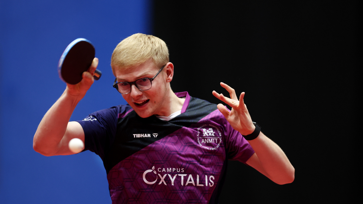 Félix Lebrun étrille Flavien Coton au premier tour du WTT Champions de Yokohama
