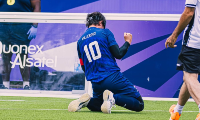 Frédéric Villeroux porte les Bleus vers la finale des Championnats d'Europe de Cécifoot