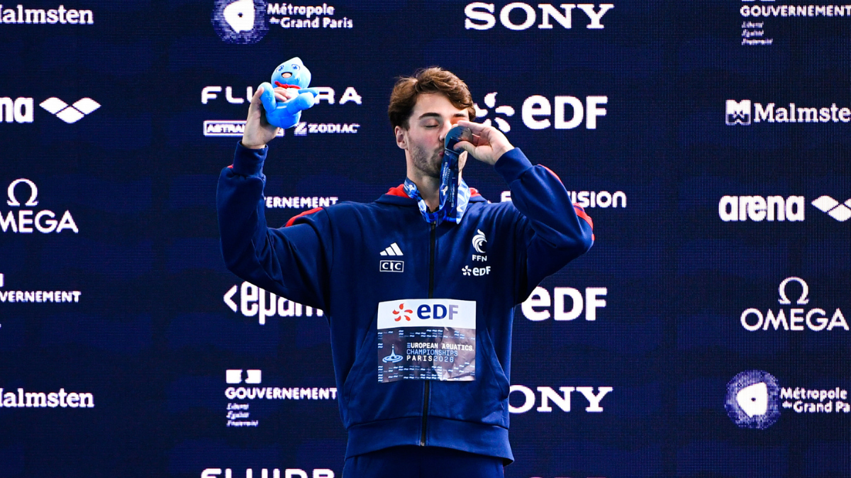 Jules Bouyer se pare d'argent en tremplin 3m et ouvre le compteur tricolore aux Championnats d'Europe de natation !