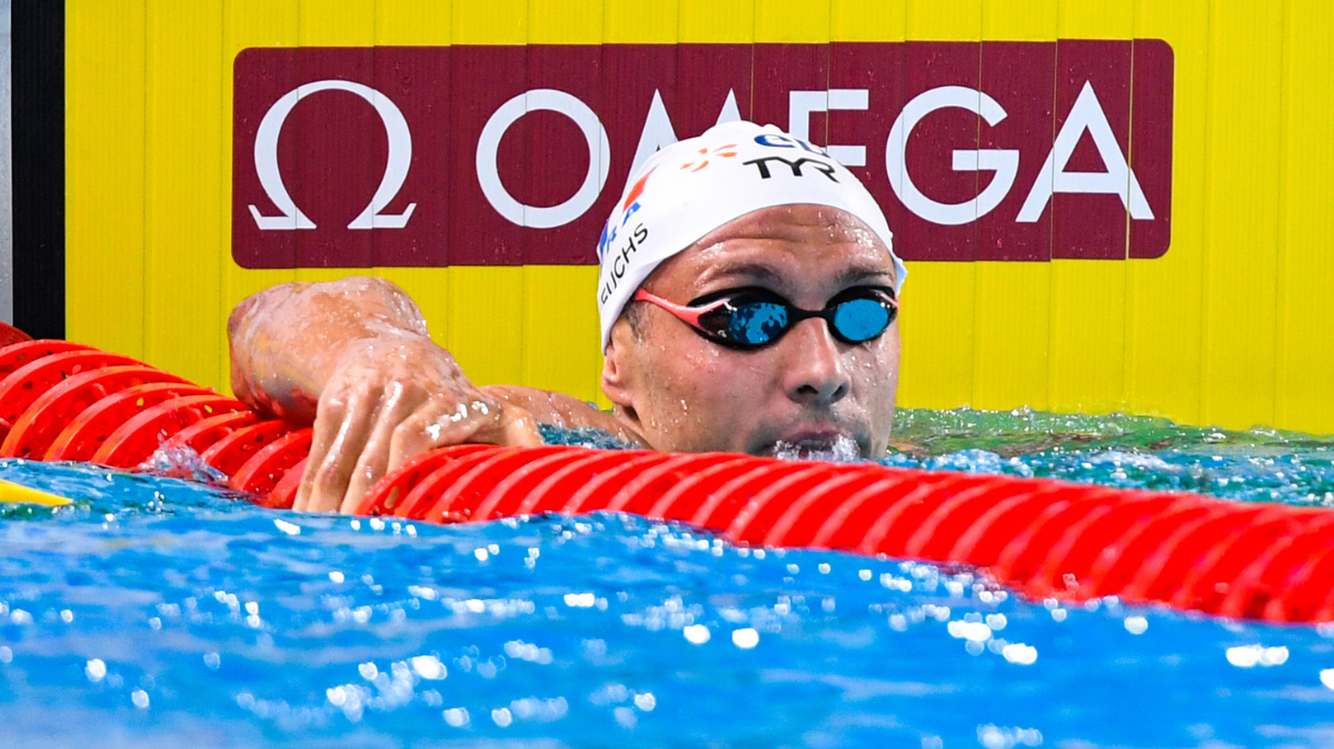 La France termine 5eme du relais 4x200 m nage libre mixte, la Grande-Bretagne sacrée