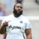 Le pilier gauche anglais Beno Obano se rapproche d'un cador de Top 14