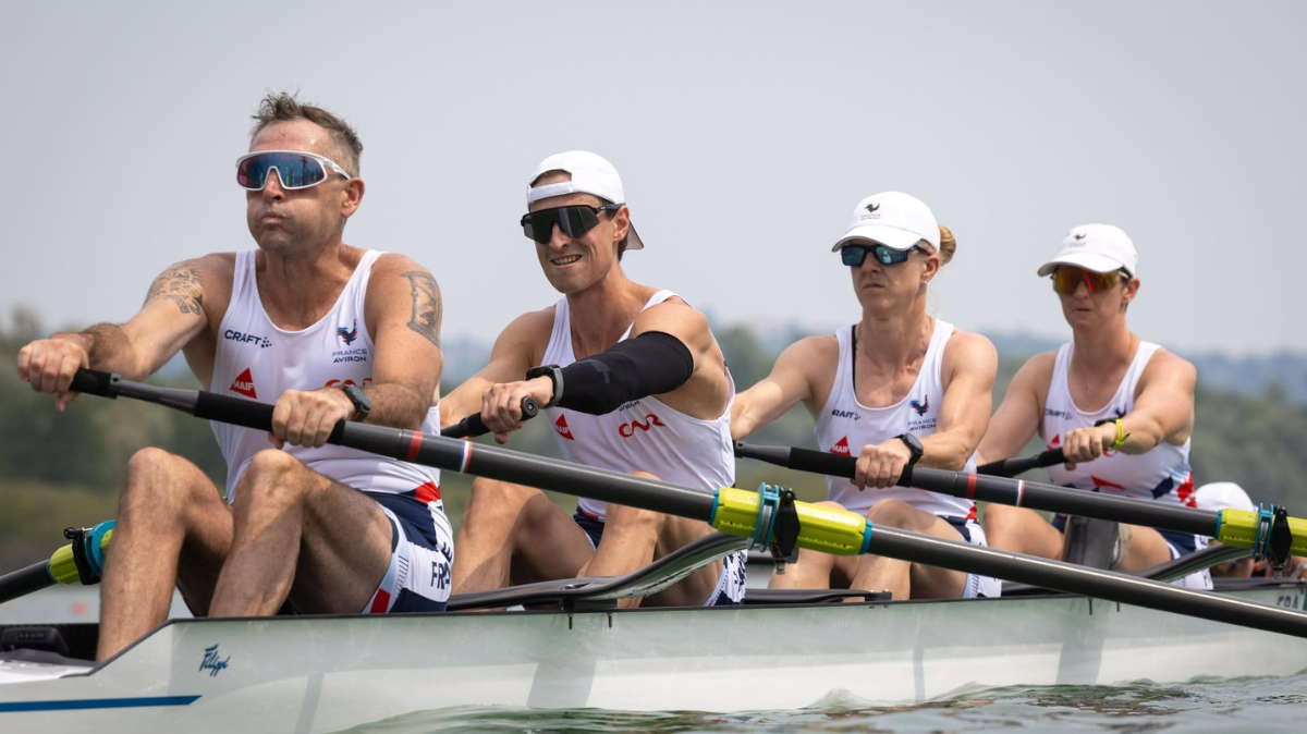 Le quatre barré mixte PR3 arrache le bronze aux Championnats du monde d'aviron 2026