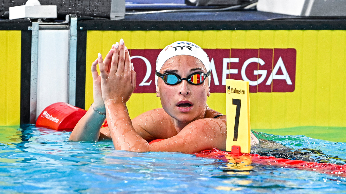Le relais 4x100 m 4 nages féminin français qualifié en finale à Paris