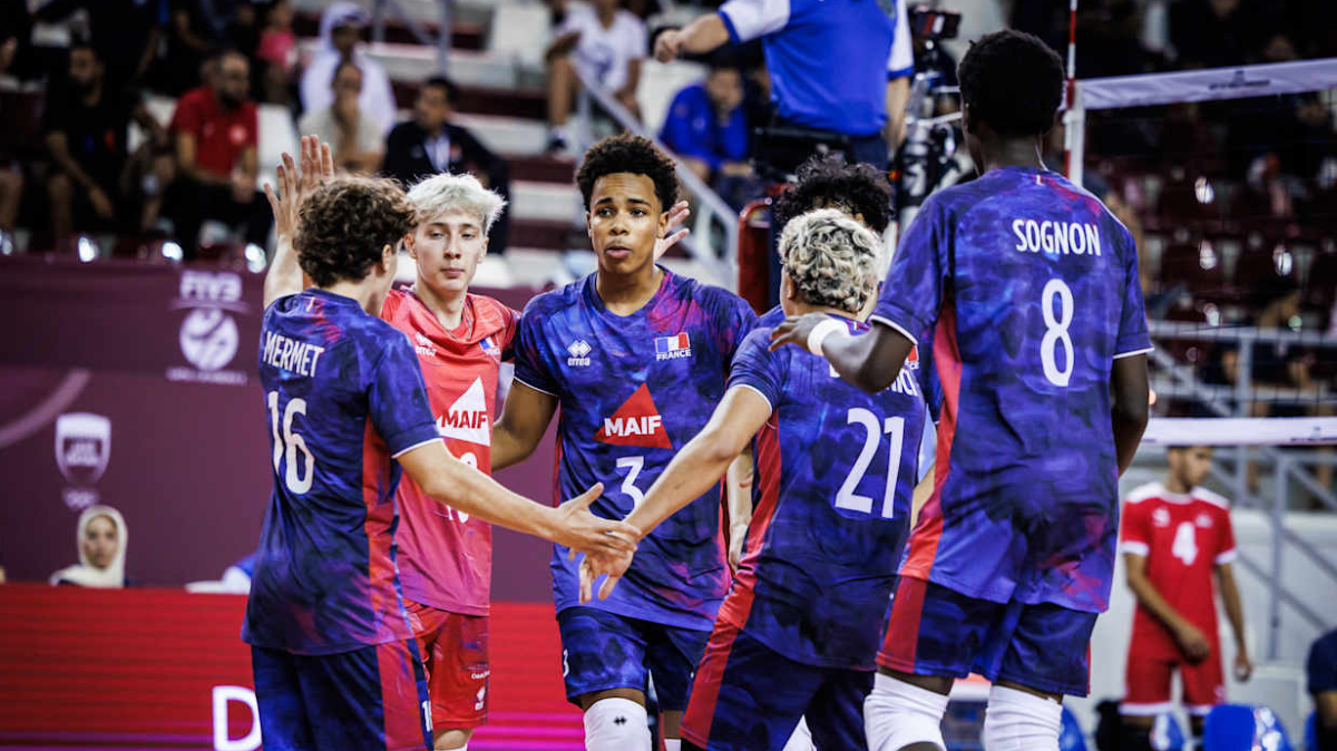 Les Bleuets du volley entrent en douceur dans le Mondial U17 contre la Tunisie