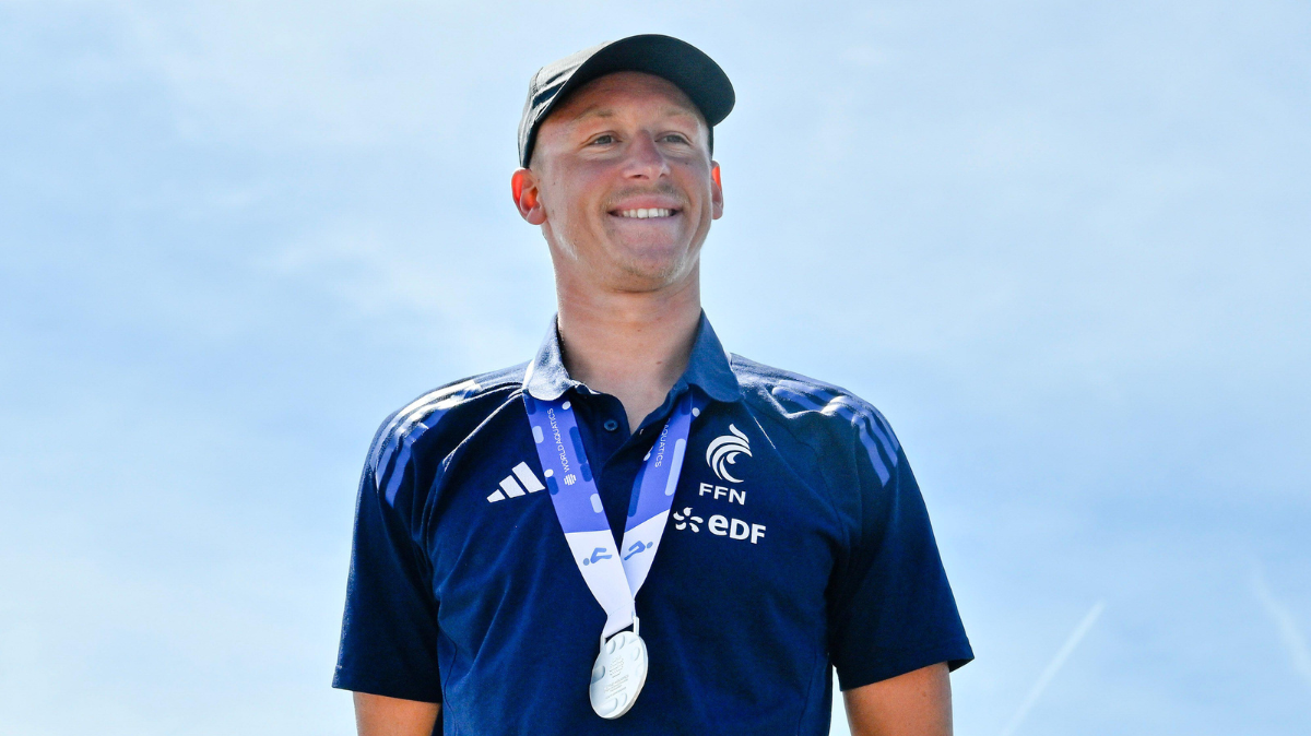 Marc-Antoine Olivier, un papa en quête de revanche aux championnats d’Europe de natation en eau libre