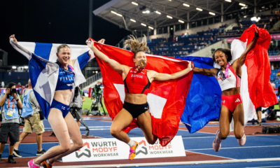 Marie-Julie Bonnin décroche le bronze, la première médaille européenne de l'histoire de la perche féminine française !