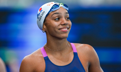 Mary-Ambre Moluh reine européenne du 100 m dos : Pauline Mahieu en bronze