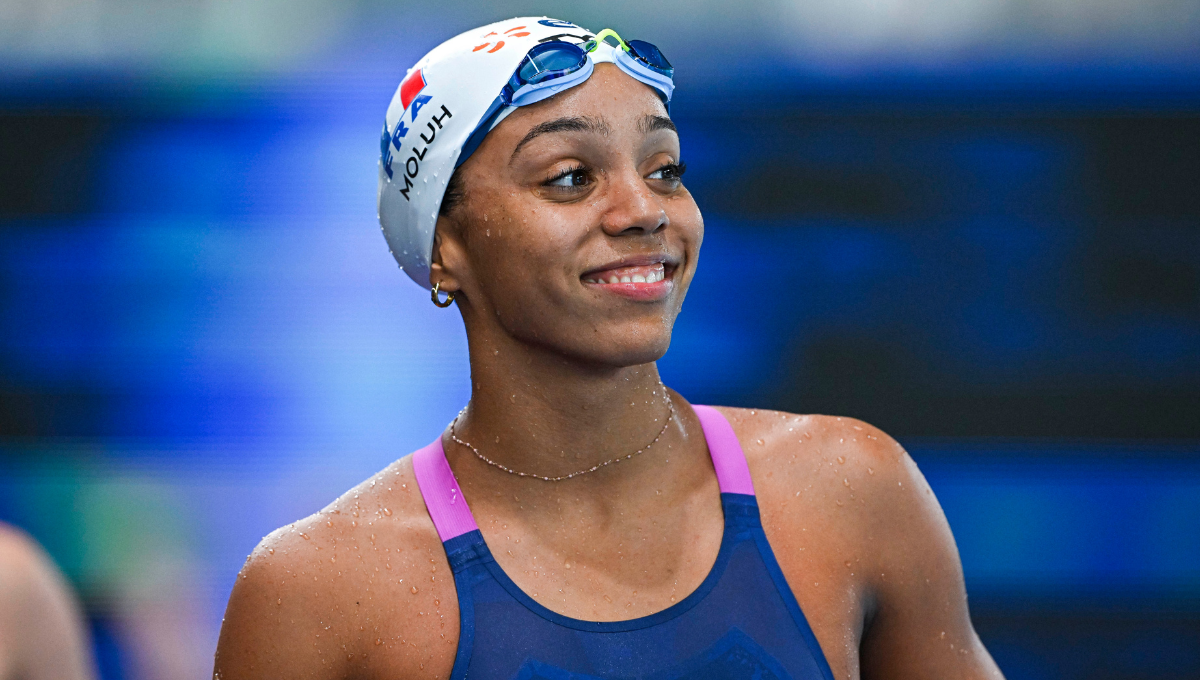 Mary-Ambre Moluh reine européenne du 100 m dos : Pauline Mahieu en bronze