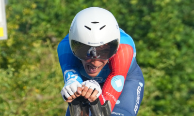 Maxime Decomble remporte le contre-la-montre du Tour Poitou-Charentes 2026 devant Rémi Cavagna
