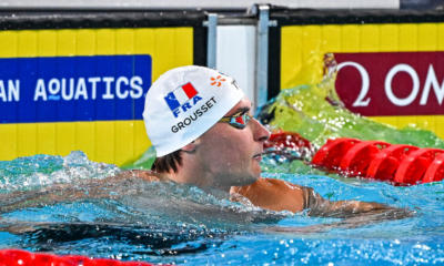 Maxime Grousset file en finale du 50 m papillon à Paris, Nikita Baez trop court