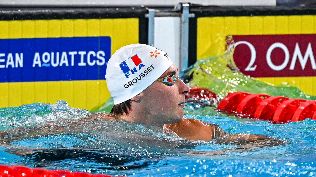 Maxime Grousset file en finale du 50 m papillon à Paris, Nikita Baez trop court
