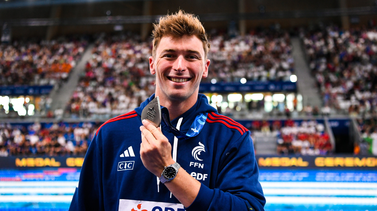 Maxime Grousset privé d’un premier titre européen sur 100 m papillon par Kristof Milak