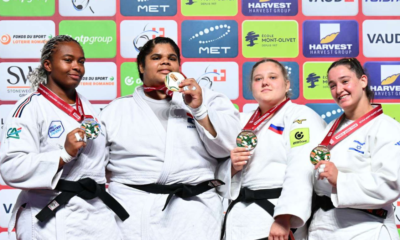 Pour la première fois, Léa Fontaine (+78 kg) bat Romane Dicko, lors de finale du Grand Slam de Lausanne 2026