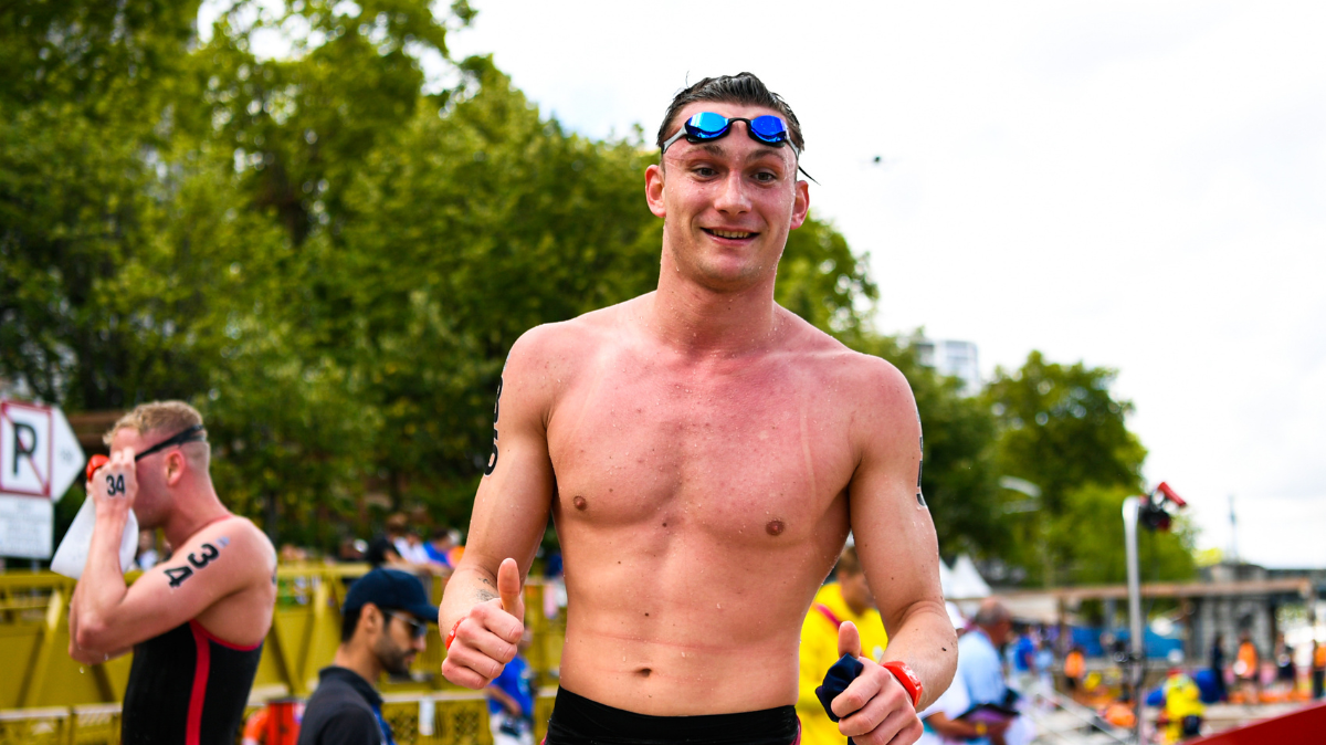 Sacha Velly « Il n'y a pas à être déçu » après sa 4e place sur le 5 km en eau libre des championnats d'Europe