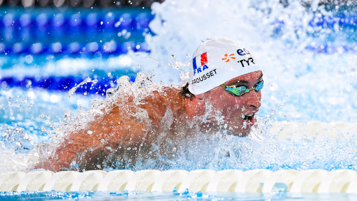 Sans briller outre-mesure, Maxime Grousset assure sa qualification en finale du 100 m papillon