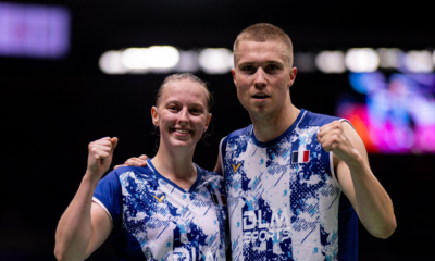 Sans jouer, Thom Gicquel et Delphine Delrue s'offrent une deuxième médaille mondiale d'affilée !