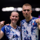 Sans jouer, Thom Gicquel et Delphine Delrue s'offrent une deuxième médaille mondiale d'affilée !