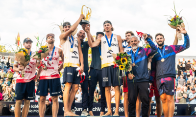 Téo Rotar et Arnaud Gauthier-Rat arrachent le bronze à l'Euro de beach-volley !
