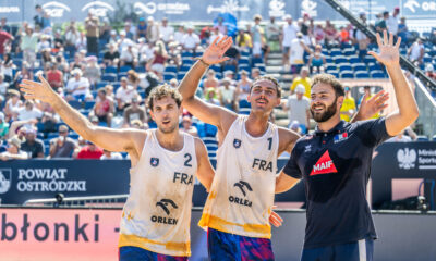 Téo Rotar et Arnaud Gauthier-Rat verront le dernier carré de l'Euro de beach-volley