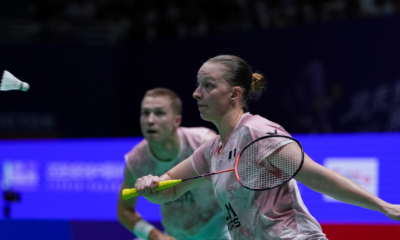 Thom Gicquel et Delphine Delrue retournent au forceps en quarts des Mondiaux de badminton