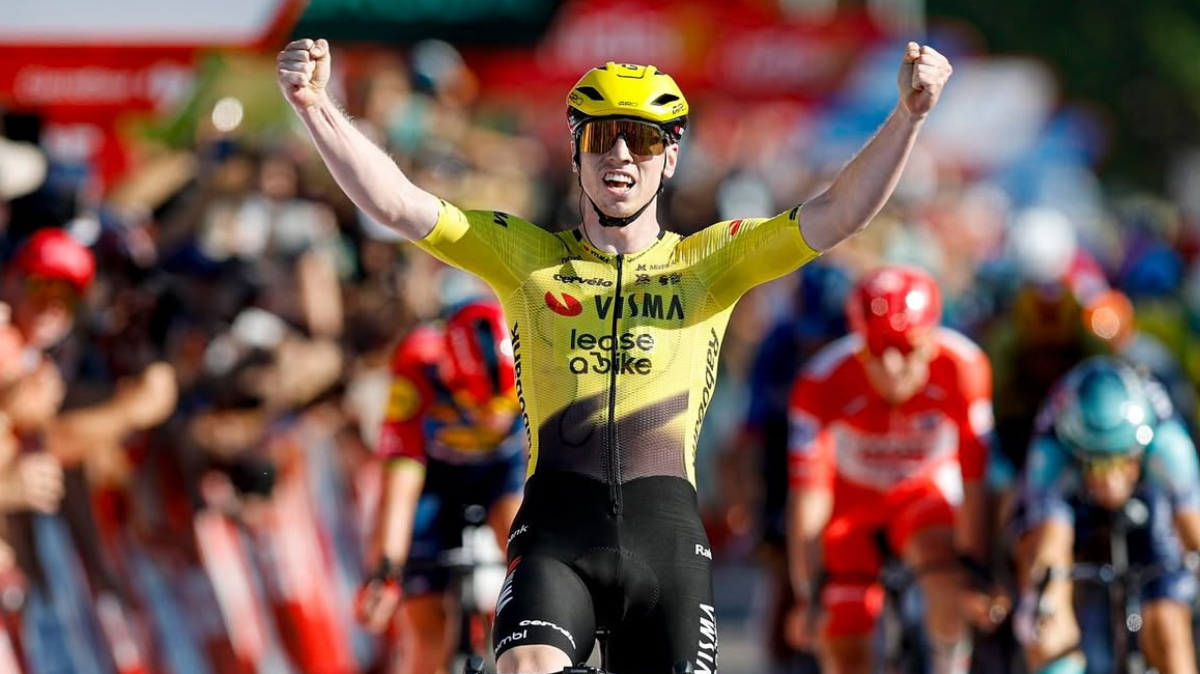 Un Matthew Brennan surpuissant s'impose sur la 2e étape du Tour d'Espagne 2026