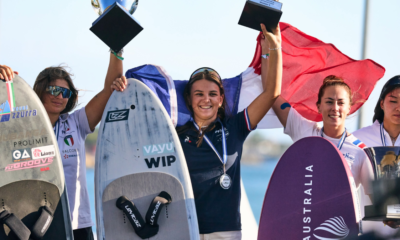 Vaïna Picot rafle son premier titre mondial chez les séniors en Formula Wing à 17 ans !