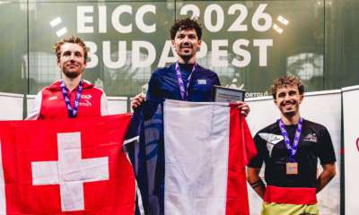 Victor Crouin champion d'Europe de squash pour la quatrième fois consécutive !