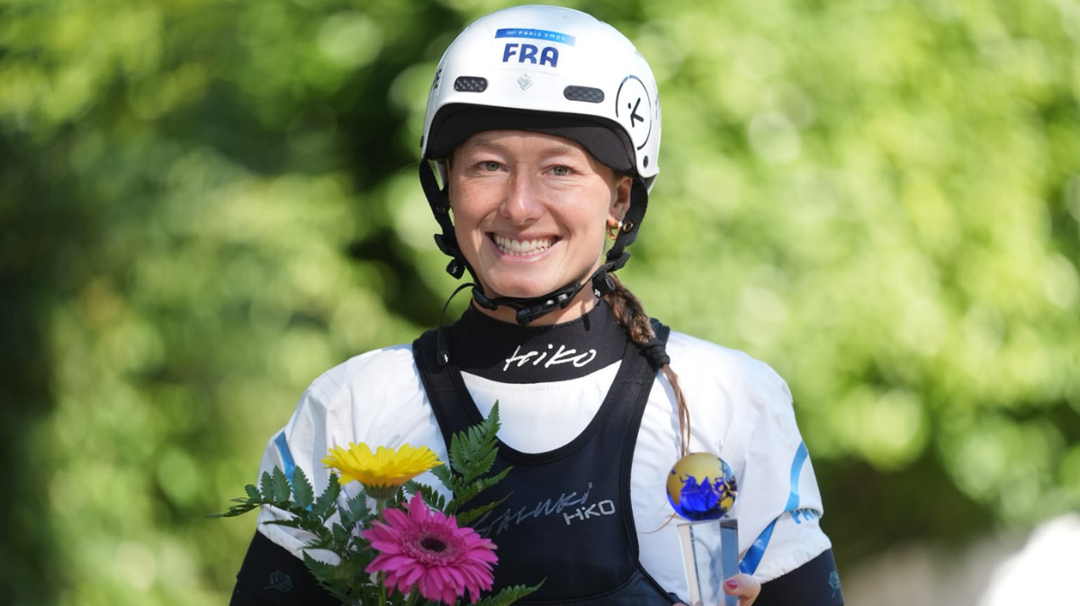 Camille Prigent remporte le classement général de la Coupe du monde de kayak cross