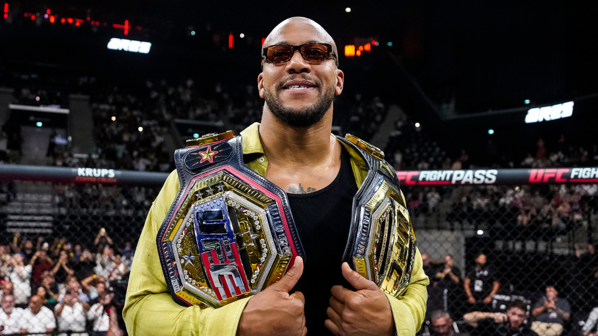 Ciryl Gane devient le premier champion incontesté français de l’histoire de l’UFC !