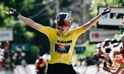 Démonstration FDJ United-Suez sur le Faun Tour Femmes le général pour Juliette Berthet, la 4e étape pour Lauren Dickson