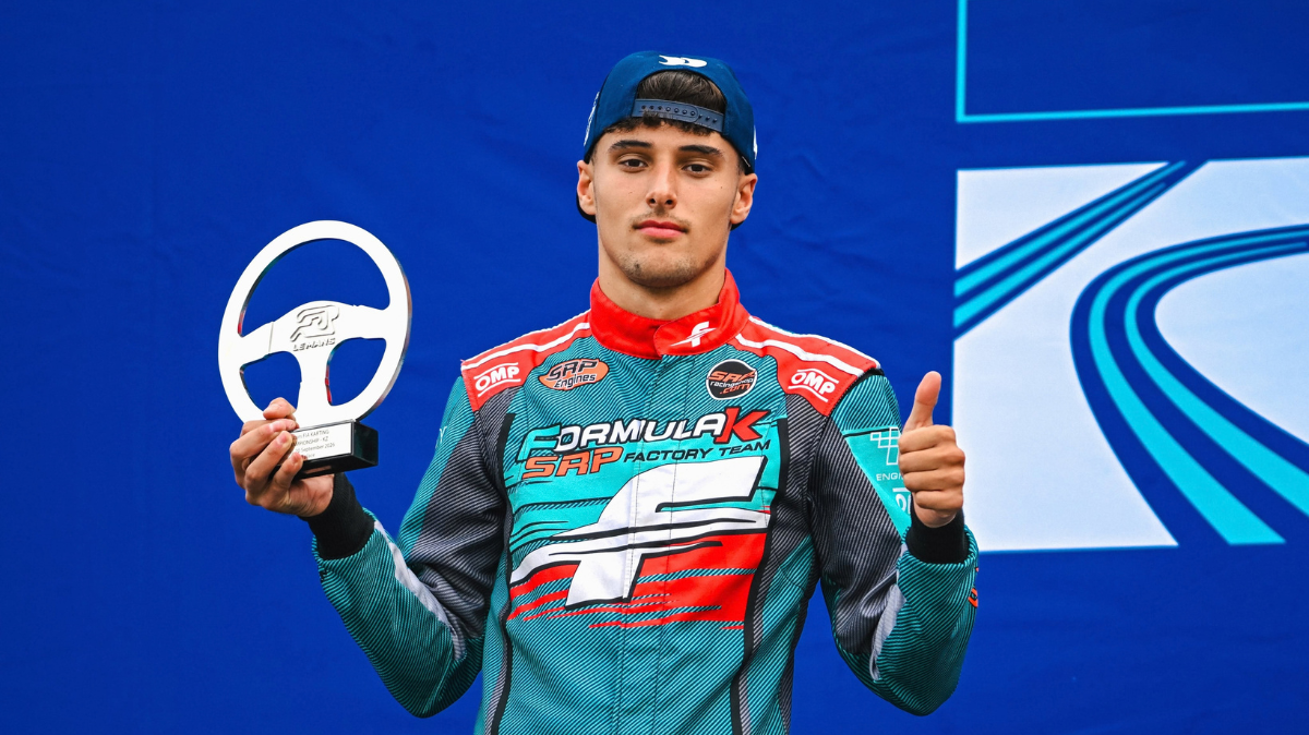Émilien Denner sacré vice-champion du monde de karting FIA