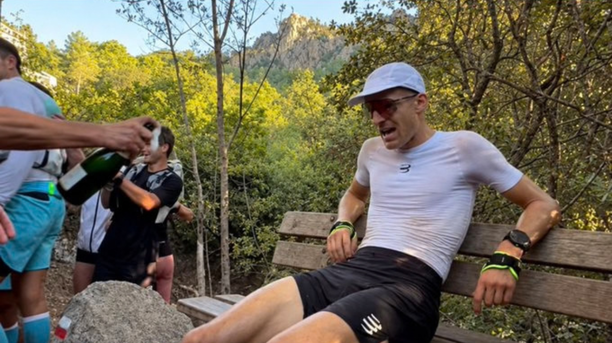 GR20 Aurélien Dunand-Pallaz bat le record de François D’Haene en 27h29