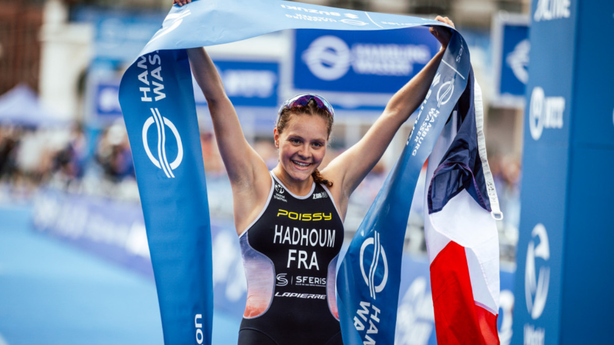 Ilona Hadhoum championne du monde U23 de triathlon, Léa Houart en argent !