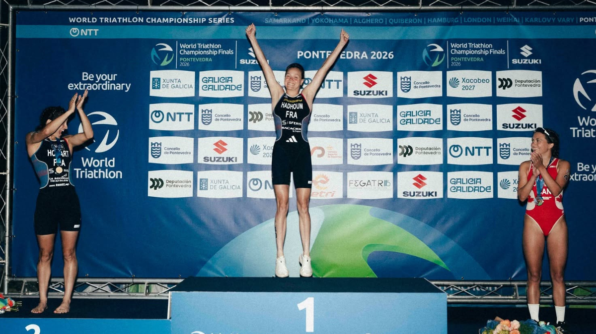 Ilona Hadhoum championne du monde U23 de triathlon, Léa Houart en argent !