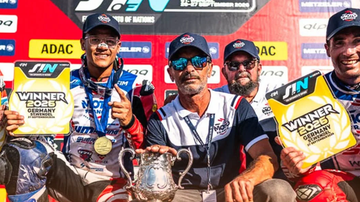 La France règne sur le Supermoto des Nations 2026 en remportant les titres Seniors et Juniors