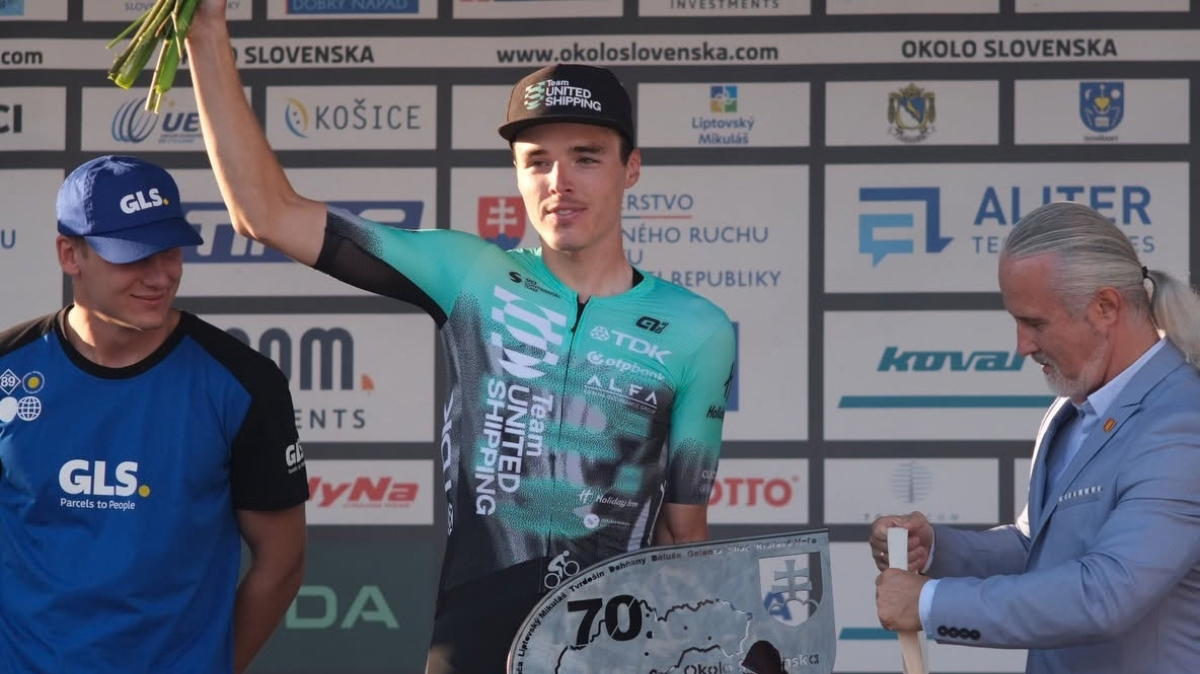 Le classement et les résultats de la 4e étape du Tour de Slovaquie 2026, remportée par Erik Fetter (1)