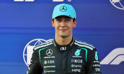Le classement et les résultats du Grand Prix d'Azerbaïdjan de F1 2026 à Bakou, remporté par George Russell devant Verstappen et Hadjar