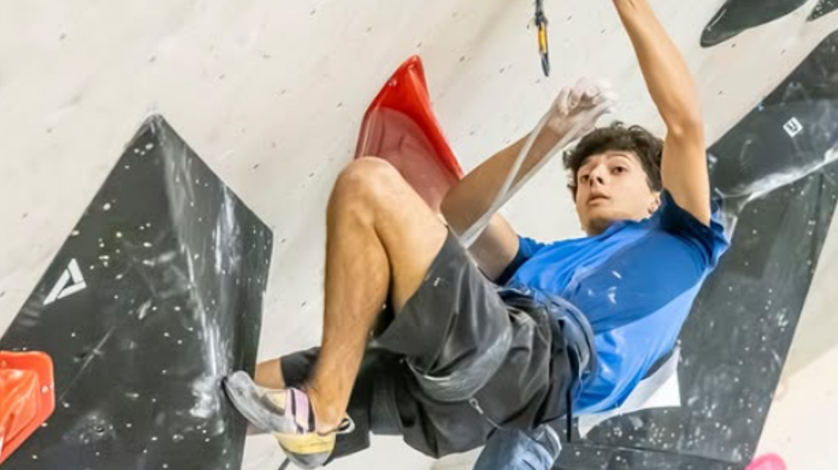 Léo Soule titré, Akyan Etchar en argent lors de l'Euro jeunes d'escalade difficulté en Allemagne