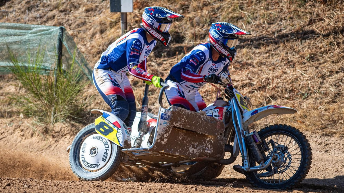 L'équipe de France de sidecar cross décroche son premier titre de championne du monde