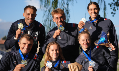 Les Bleus du kayak et du canoë slalom champions d'Europe par équipes, quatre médailles pour la France à Ivrea !