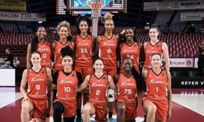 Les Flammes Carolo passent en phase de poules en beauté score, résultat et résumé du tour final de qualification pour l'EuroLigue féminine