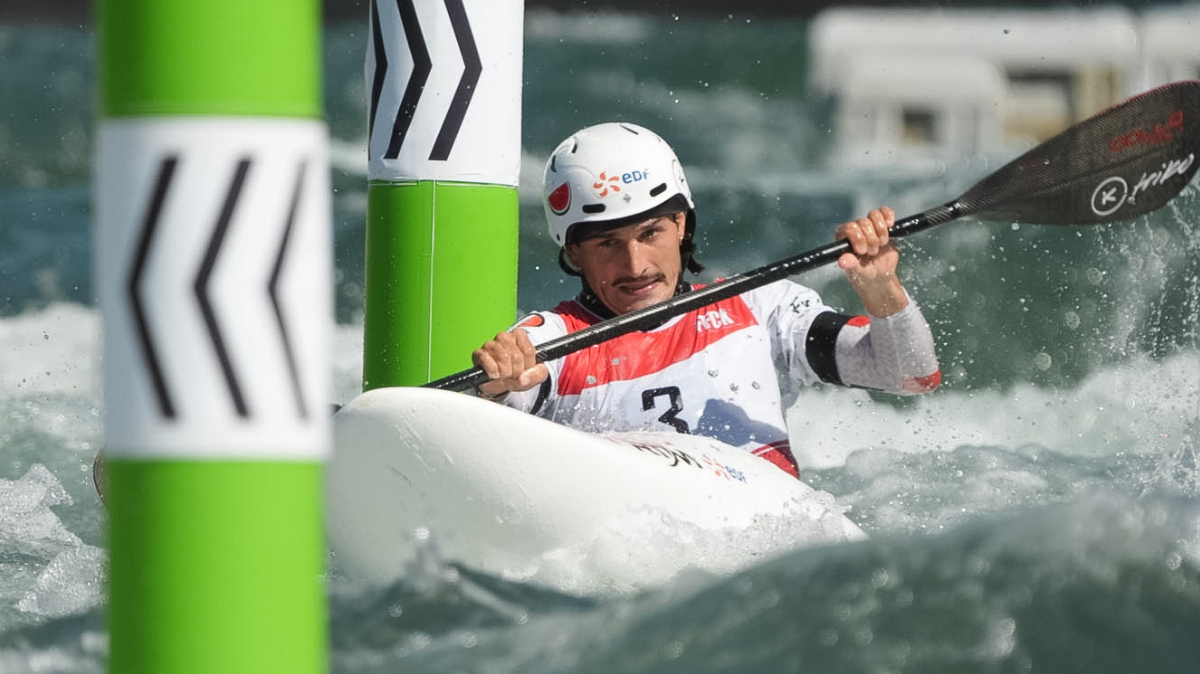 Mathurin Madoré vice-champion d'Europe de kayak cross individuel à Ivrea