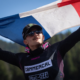 Max Alran, Amaury Pierron et Lisa Bouladou montent sur la boîte au Canada en VTT Descente