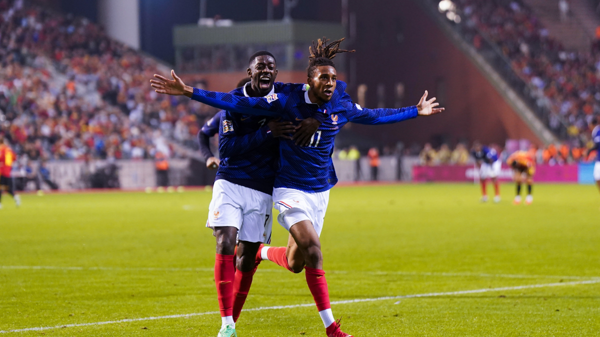 Michael Olise éteint la Belgique en fin de match score, résultat et résumé du match de la France en Ligue des Nations