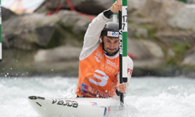 Yohann Sénéchault champion d'Europe de canoë slalom à Ivrea, Doriane Delassus en argent !