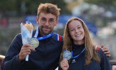 Yohann Sénéchault champion d'Europe de canoë slalom à Ivrea, Doriane Delassus en argent !