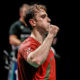 Alex Lanier passe, Christo Popov casse score, résultat et résumé des demi-finales de l'Open du Danemark de badminton