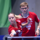 Alexis Lebrun et Charlotte Lutz assurent une première médaille score, résumé et résultats des quarts du double mixte aux Championnats d'Europe de tennis de table
